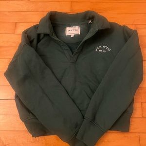 Jack Wills Cropped Sweatshirt, Very Gently Used, Soft, Size 4/Small